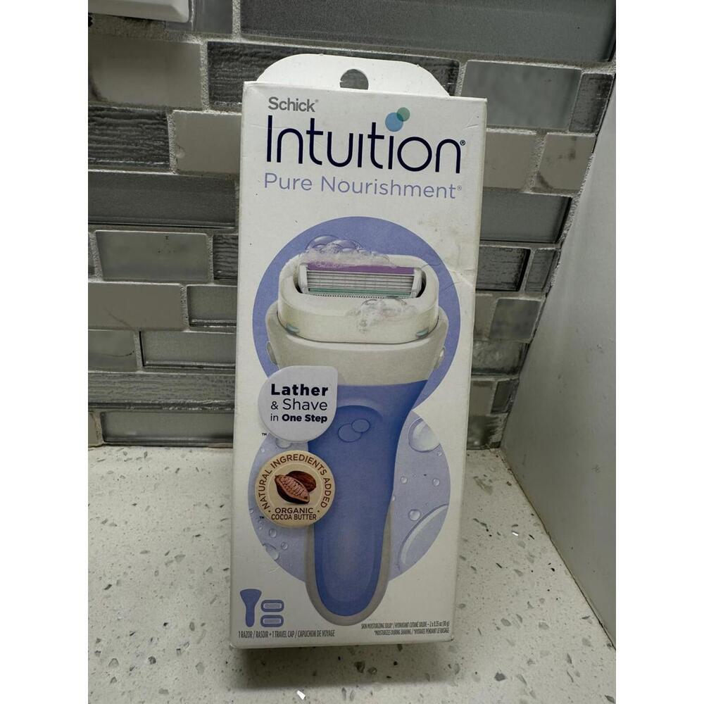 Schick Intuition Coconut Milk & Almond Oil Razor Lather Shave NIB